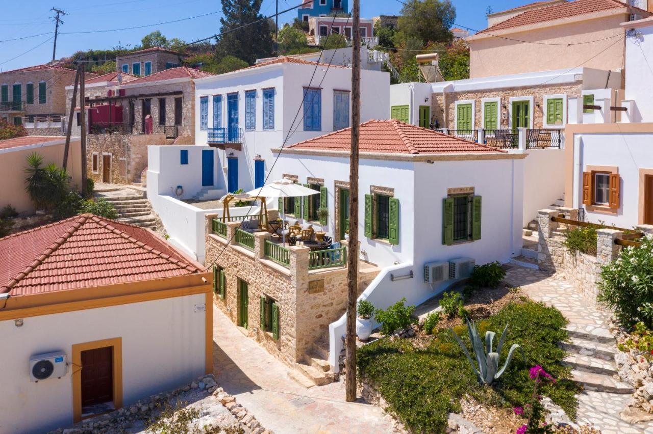 Muse Clio Villa Chalki Town ภายนอก รูปภาพ